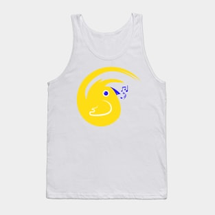 Happy Little Bird Singing Tank Top